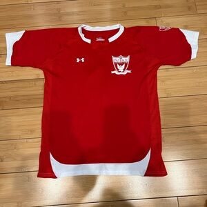 Under Armour Soccer Jersey Patriot Football Club  Size YXL West Morris Soccer